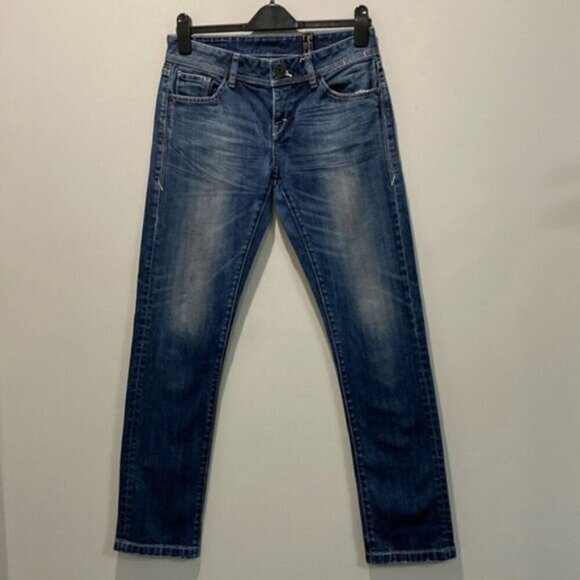 Levi’s Blue Straight Leg Jeans size 26 - Picture 3 of 16
